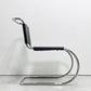 ノル Knoll ミースファンデルローエコレクション Mies van der Rohe Collection  MRサイドチェア MR SIDECHAIR カンチレバーチェア カウハイド 本革 ●