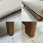 ナガノインテリア NAGANO INTERIOR フレンドリー friendly!! 2Pソファ LC034-2M ウォールナット無垢材 オイルフィニッシュ フェザークッション カバーリング仕様 ●