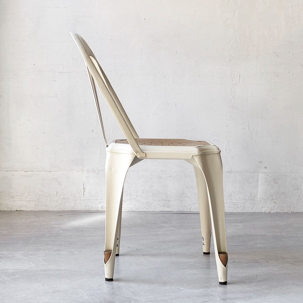 ノーザンオハイオインダストリアル Northern Ohio Industrial マルチプルズチェア Multipls Chair ダイニングチェア スタッキング マットホワイト インダストリアルデザイン A ★
