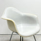 ハーマンミラー Herman Miller アームシェルチェア 2nd ビンテージ FRP製 PVCレザー グレー Hベース C&R イームズ ミッドセンチュリー ●