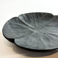 湯浅ロベルト淳 よつば豆皿 小皿 黒 Φ9㎝ 木工作家 現代作家 ★