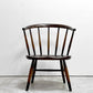 アーコール Ercol スモーカーズチェア Smoker's chair カウホーンチェア No.338 ラウンジチェア ビーチ×エルム材 ブルーラベル 英国 ビンテージ 希少 ●