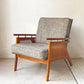 アクメファニチャー ACME Furniture ウィッカー WICKER ラウンジチェア 1Pソファ ハックベリー ラタン グレー USビンテージスタイル 定価83,600円 ★