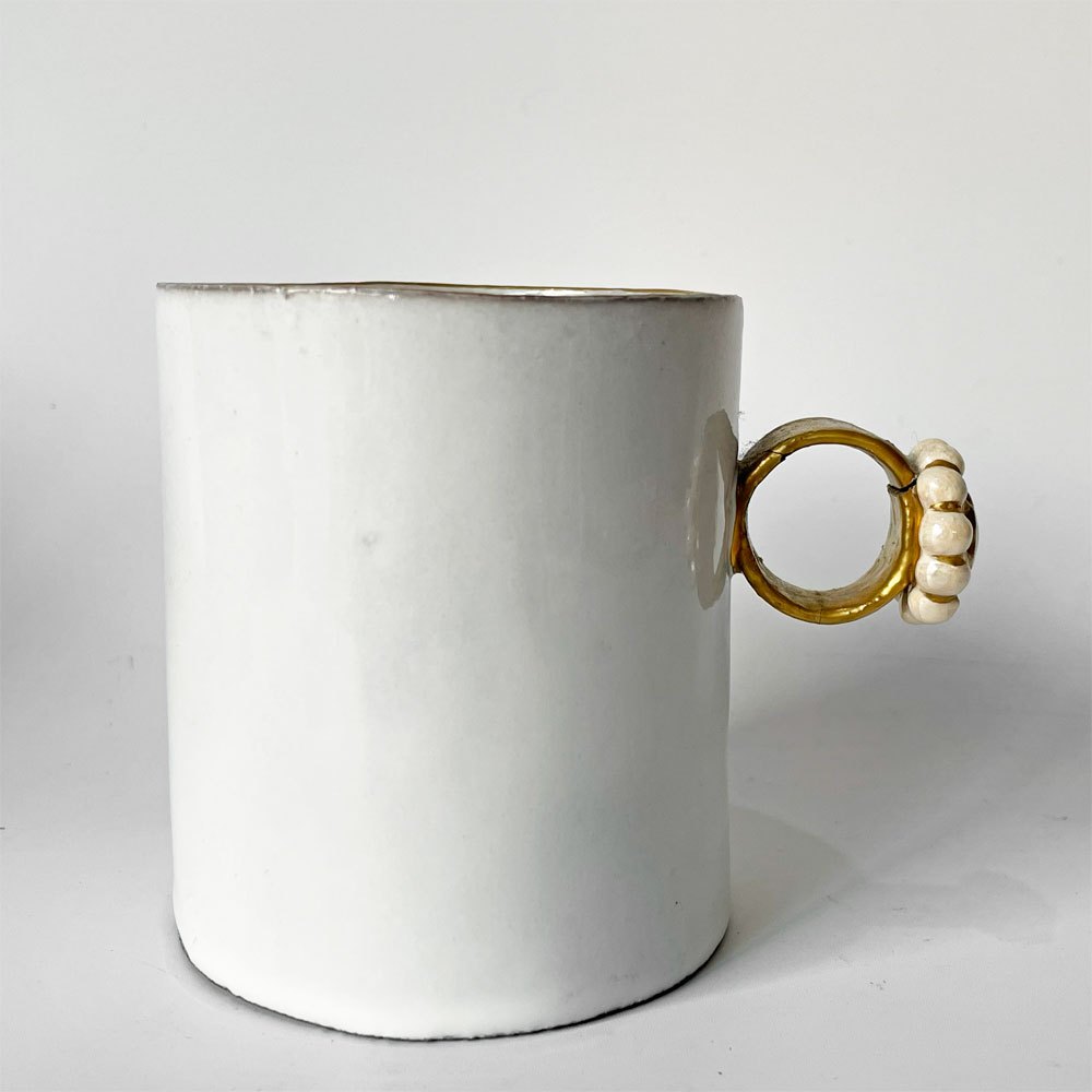 アスティエ・ド・ヴィラット Astier de Villatte セレナ Serena リング マグカップ リュストルイリゼブルー セレナ・キャロンヌ ★