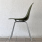 ハーマンミラー Herman Miller サイドシェルチェア ダイニングチェア 2nd FRP Hベース オリーブグリーンダーク イームズ ミッドセンチュリー ビンテージ 希少 A ◇