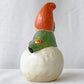 グスタフスベリ GUSTAVSBERG リサラーソン Lisa Larson トムテウィズスノーボール Tomte with Snoeball サンタオブジェ スウェーデン 北欧雑貨 ◇