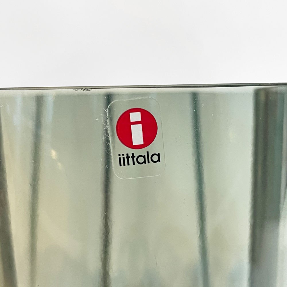 イッタラ iittala アルヴァ・アアルトコレクション ベース Alvar Aalto Collection Vase H160mm ダークグレー Jyvaskyla刻印入り 北欧雑貨 箱付 定価 ￥38,500- ★