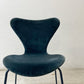 フリッツハンセン Fritz Hansen 3107 セブンチェア フルパティング アルネ・ヤコブセン ミッドナイトブルー デンマーク 北欧家具 B ●