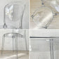カリガリス Calligaris パリジェンヌ PARISIENNE ダイニングチェア スタッキングチェア P848 トランスペアレント イタリア モダンデザイン A ★