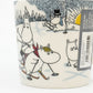 アラビア ARABIA ムーミンマグ MOOMIN ミスターブリスクと一緒にスキー 2014年 冬限定 フィンランド 北欧食器 ●