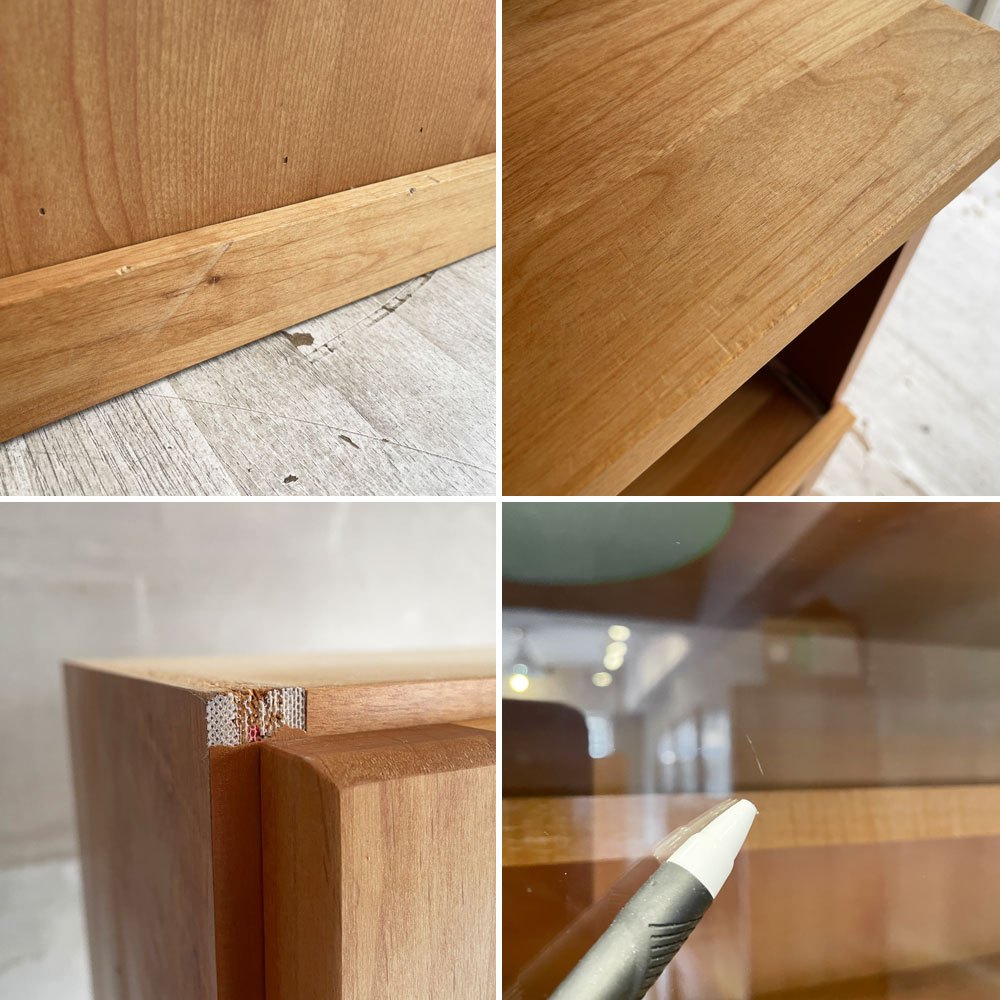 モモナチュラル MOMO natural ヴィボ VIBO レンジボード KD BOARD キッチンボード 食器棚 アルダー材 W63cm♪