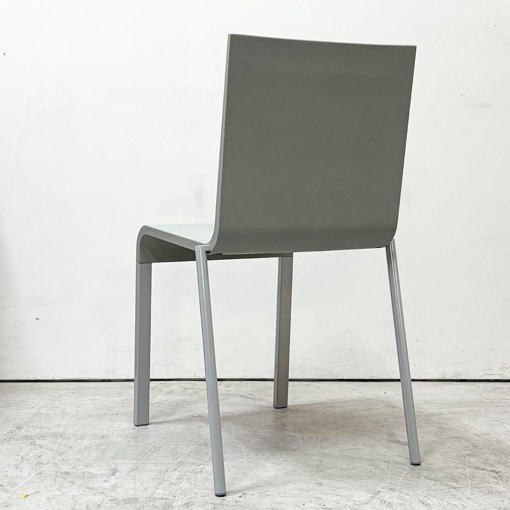 ヴィトラ vitra. ゼロスリー .03 ダイニングチェア スタッキングチェア マールテン・ヴァン・セーヴェレン Maarten Van Severen グレー C ●
