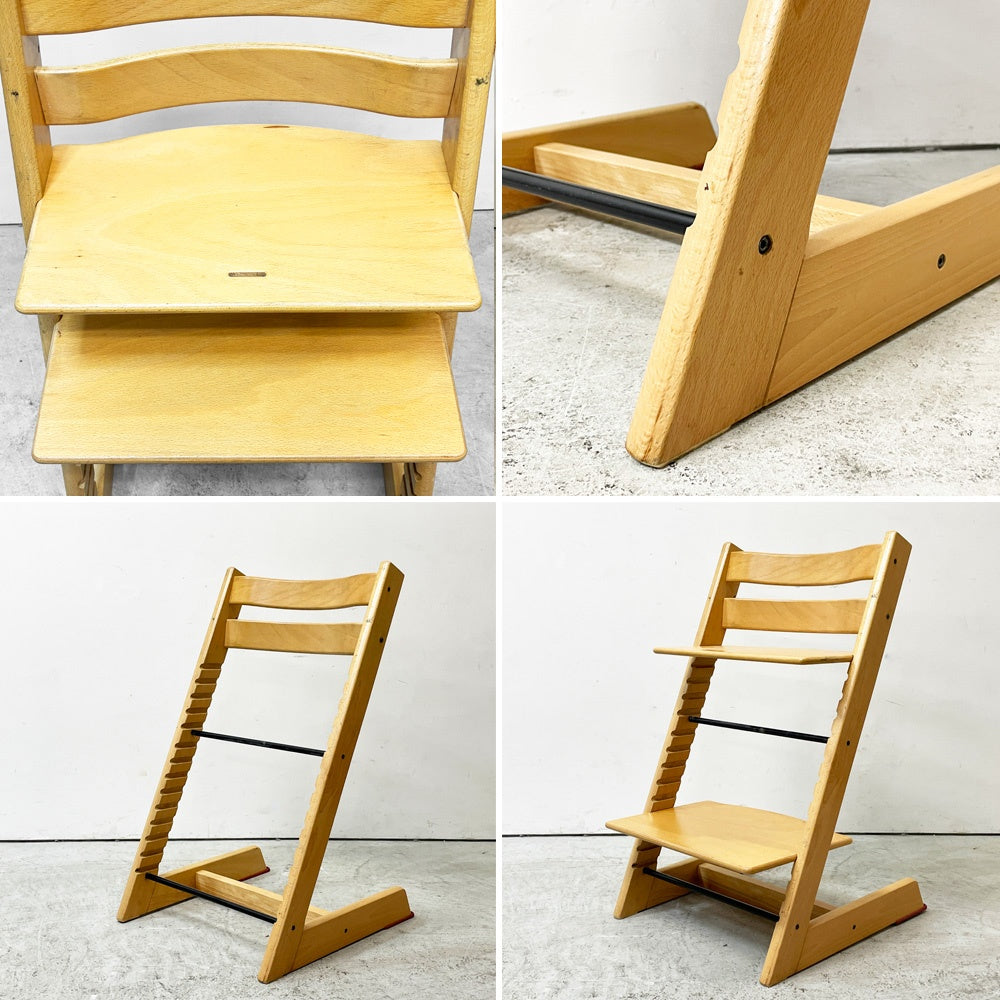 ストッケ STOKKE トリップトラップ TRIPP TRAPP ベビーチェア キッズチェア S/N4～ ノルウェー 北欧家具 ●