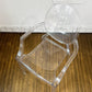 カルテル Kartell ルイゴースト LouisGhost アームチェア クリスタル スタッキング フィリップ・スタルク Philippe Starck イタリア ◎