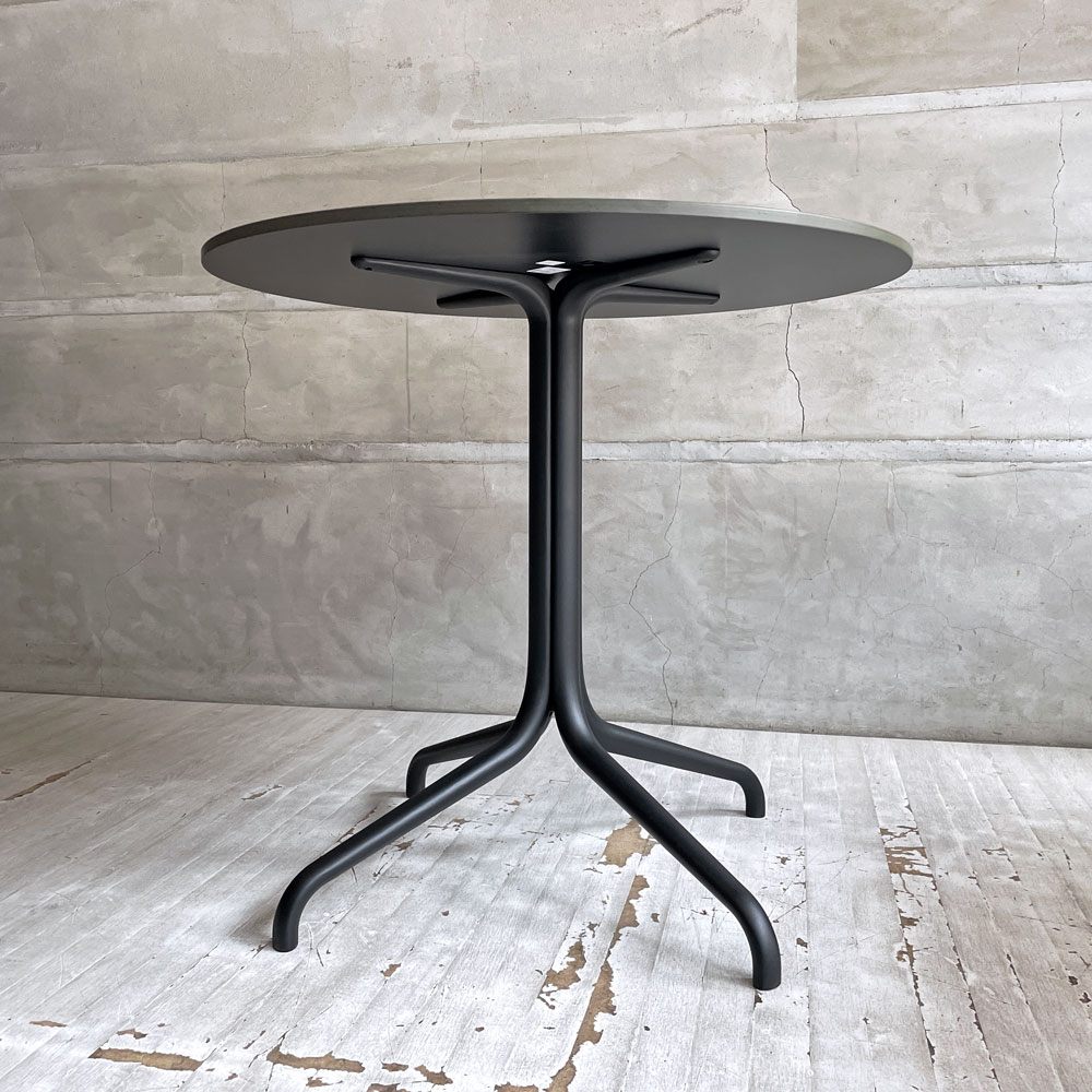 ヴィトラ vitra ベルヴィル ラウンドテーブル Belleville Round Table ブラック HPLソリッドコア材 アウトドア対応 ロナン&エルワン・ブルレック 未使用展示品 ♪