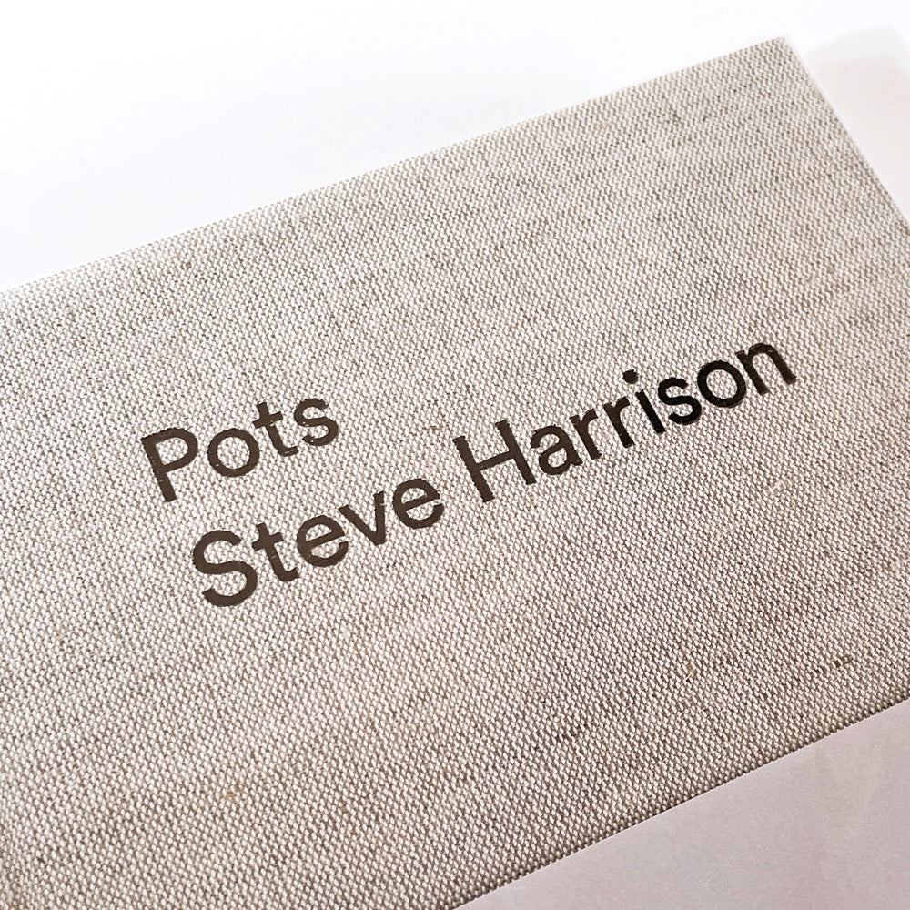 スティーブ・ハリソン Pots Steve Harrison Arts＆Science Book 作品集 256ページ ハードカバー 希少 現代作家 未開封 ■