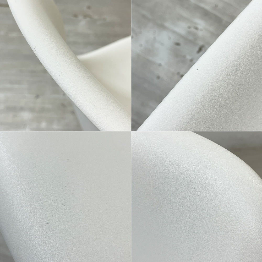 ハーマンミラー Herman Miller サイドシェルチェア ポリプロピレン製 エッフェルベース ホワイト C&R イームズ ミッドセンチュリー A ●