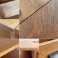 サンコー SUNKOH プロント PRONTO Living Table リビングテーブル ウォールナット無垢材 W120cm 長方形 森宣雄 カタログ定価￥123,000- 廃番 〓