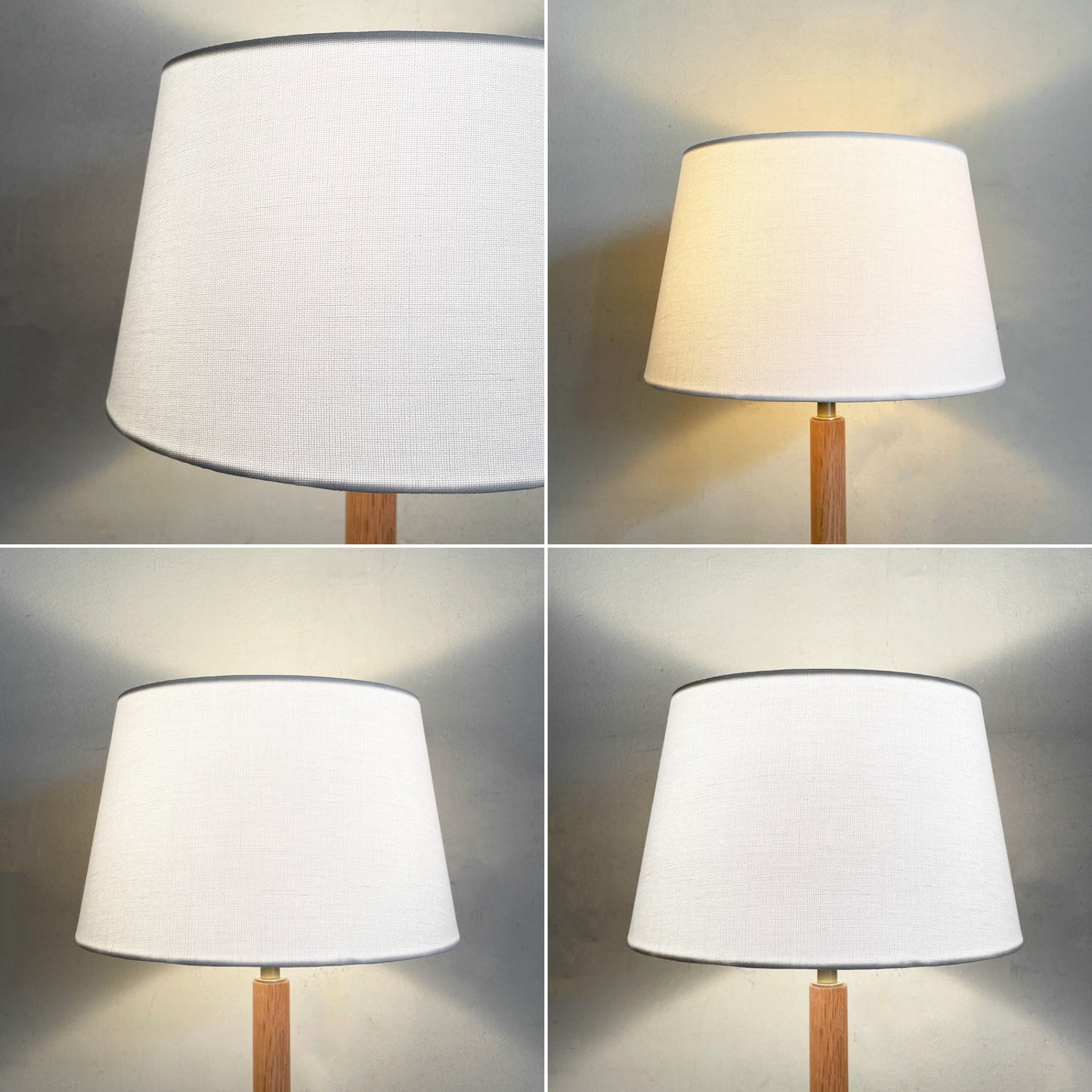 アートワークスタジオ ART WORK STUDIO モノリステーブルランプ Monolith-table lamp AW-0600 ホワイト 大理石ベース オーク無垢材 真鍮 ファブリック モダンデザイン 箱付き 美品 ■