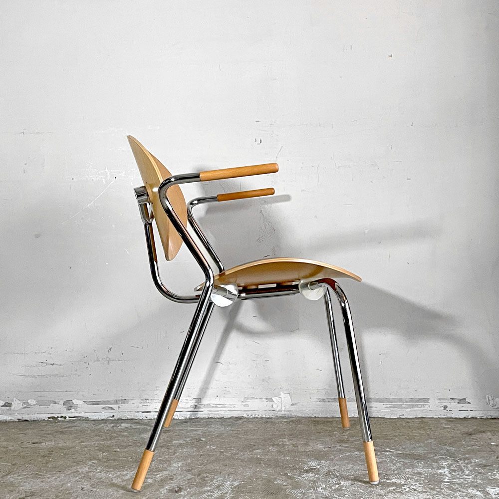ELMAR FLOTOTTO モスキートチェア mosquito chair アームチェア ナチュラル ドイツ ■