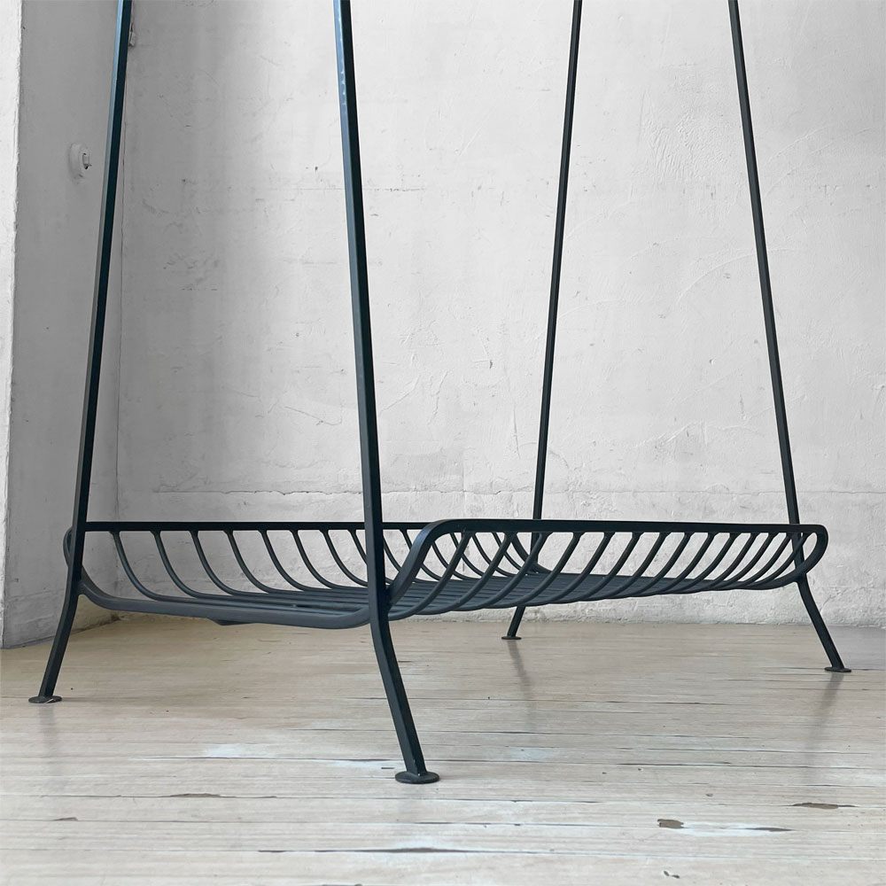 ウニコ unico ステラ STELLA ワイドハンガー ハンガーラック アイアン ブラック H156cm インダストリアル レトロ ★