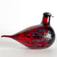イッタラ iittala バーズバイトイッカ Birds by Toikka ルビーバード Ruby Bird コマドリ クランベリー フィギュリン オイバ・トイッカ Oiva Toikka イッタラバード 北欧雑貨 箱付 ■