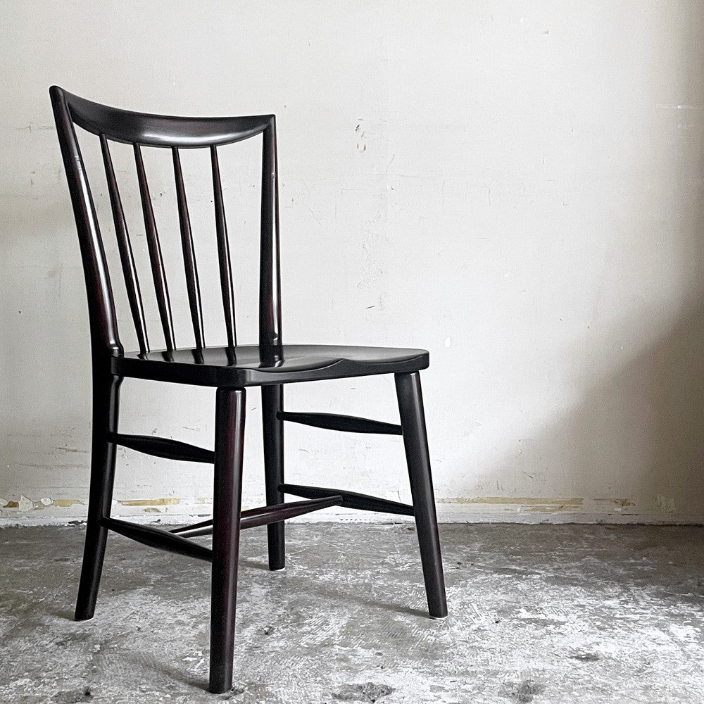 松本民芸家具 220F型 チェア Finnish style Chair ダイニングチェア ミズメザクラ材 民藝家具 和モダン 定価￥148,500- A ■