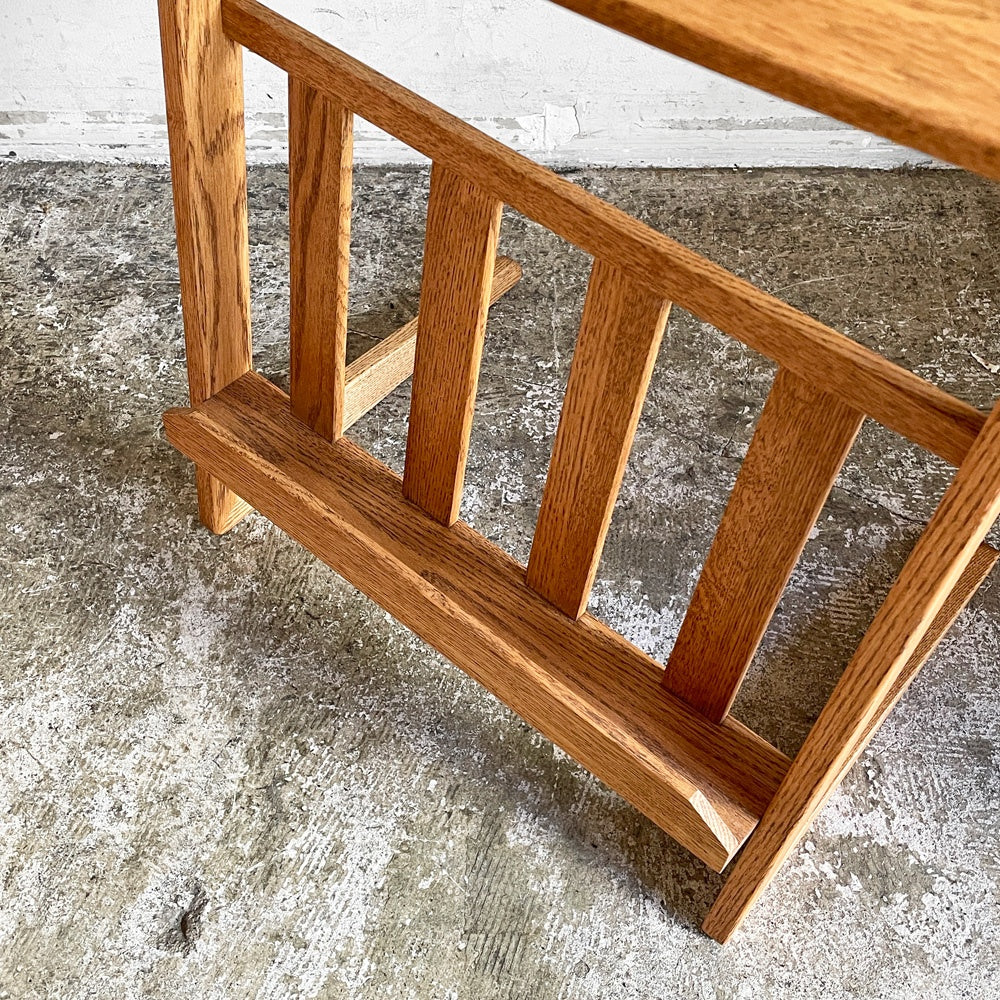 モモナチュラル MOMO Natural サイド B テーブル SIDE B TABLE マガジンラック W55cm オーク無垢材 ナチュラルデザイン ■
