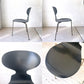 フリッツ ハンセン Fritz Hansen ビンテージ アントチェア ブラックラッカー プライウッド 3本脚 アルネ・ヤコブセン Arne Jacobsen アリンコチェア ★