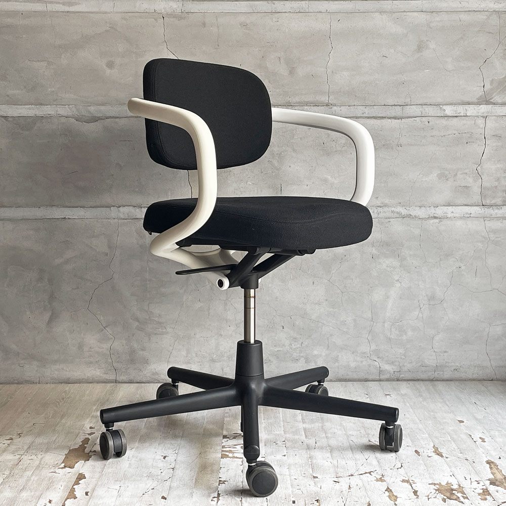 ヴィトラ vitra オールスター Allstar オフィスチェア デスクチェア ホワイト × ブラック コンスタンチン・グルチッチ 参考定価￥163,900-  ♪