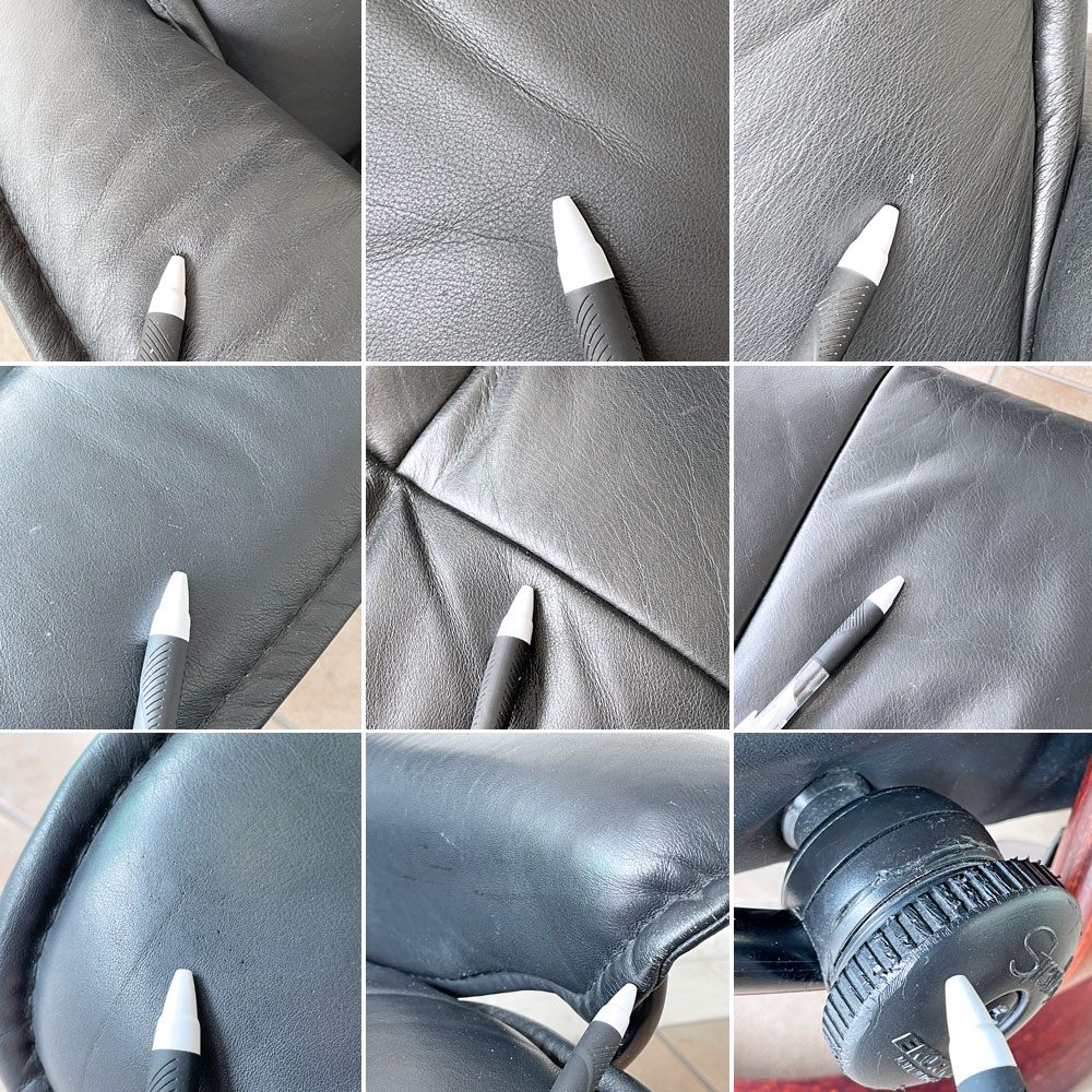 エコーネス EKORNES コモドール Commodore ストレスレスチェア stressless オットマン付き リクライニングチェア 北欧家具 ノルウェー ◇