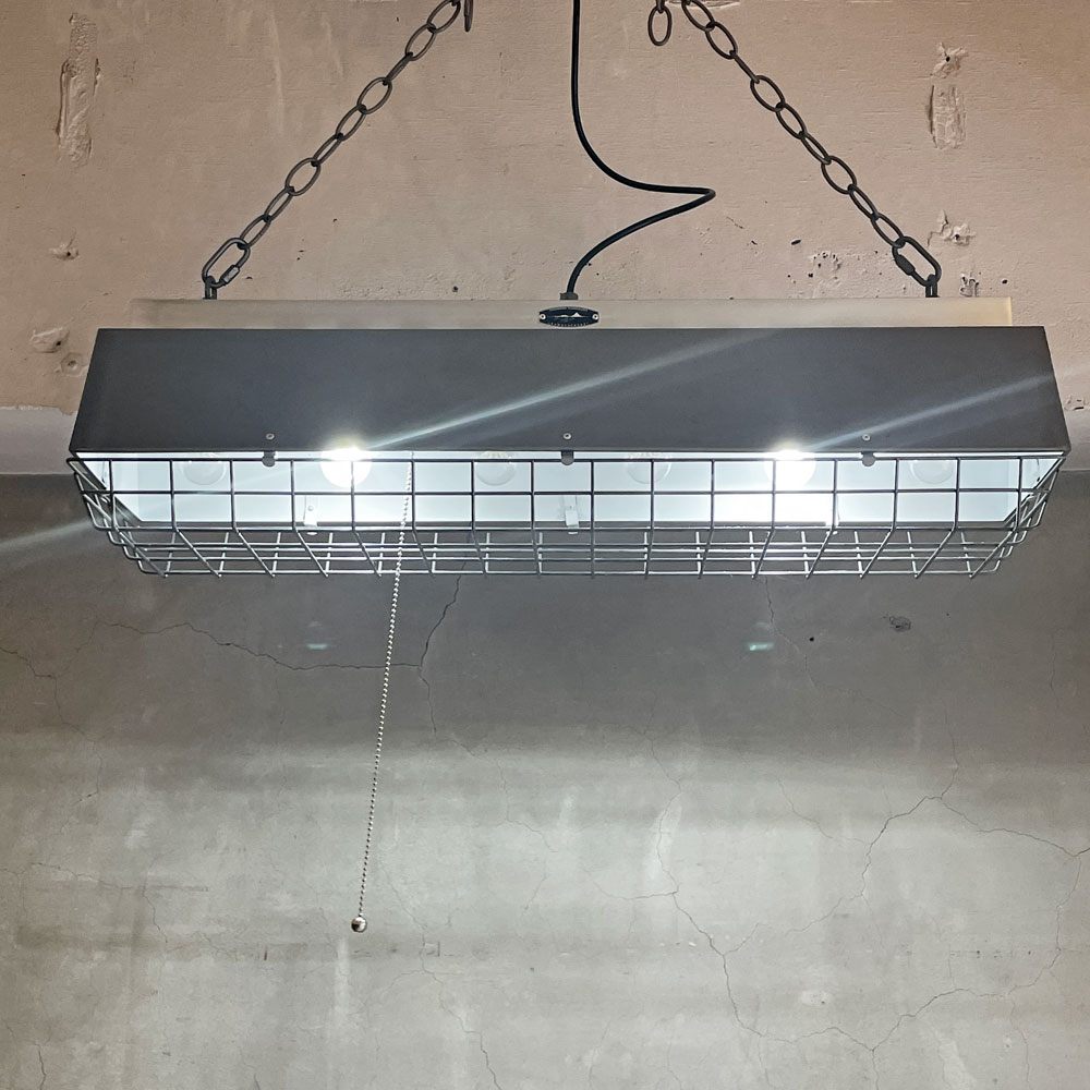 ハモサ HERMOSA コンプトン ランプ COMPTON LAMP CM-001 シルバー SILVER ペンダントライト 6灯 インダストリアルデザイン ♪
