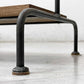 ヒロファニチャー hiro furniture アイアンｘオーク材 ハンガーラック インダストリアルデザイン 工業系 ●