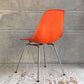 ハーマンミラー Herman Miller サイドシェルチェア 現行 FRP Hベース オレンジ イームズ ミッドセンチュリー ♪