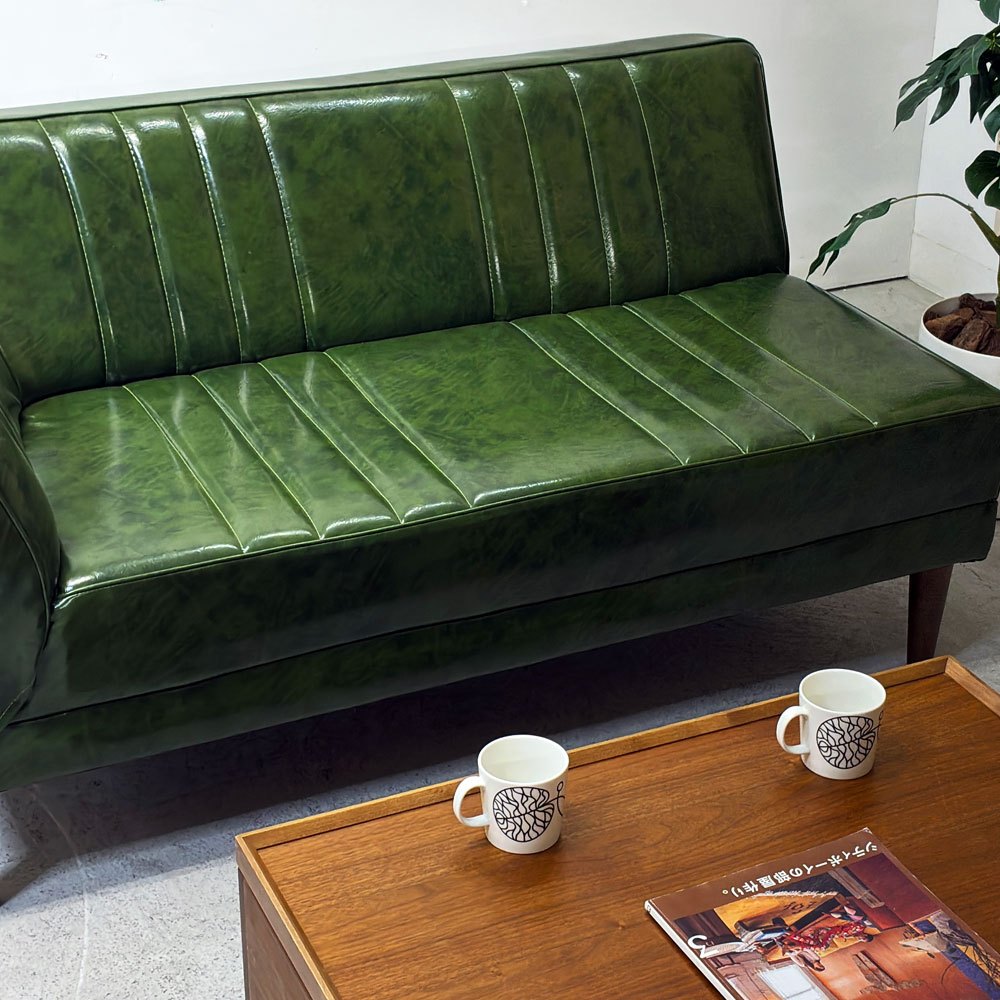 ニコアンド niko and ... クラシック ダイナー CLASSIC DINER カウチソファ COUCH SOFA 片アームソファ 定価約￥77,000- ●