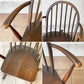 アーコール Ercol ロッキングチェア フープバック エルム材 ブルーラベル 1950年代 UKビンテージ 英国 ◇