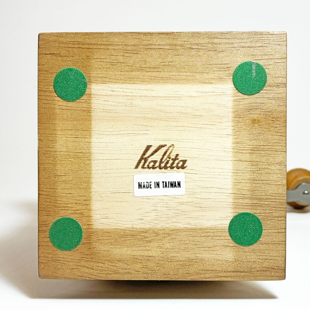 カリタ Kalita コーヒーミル ドームミル #42033 天然木 グラインダー 手動ミル 手挽きミル 未使用品 ★