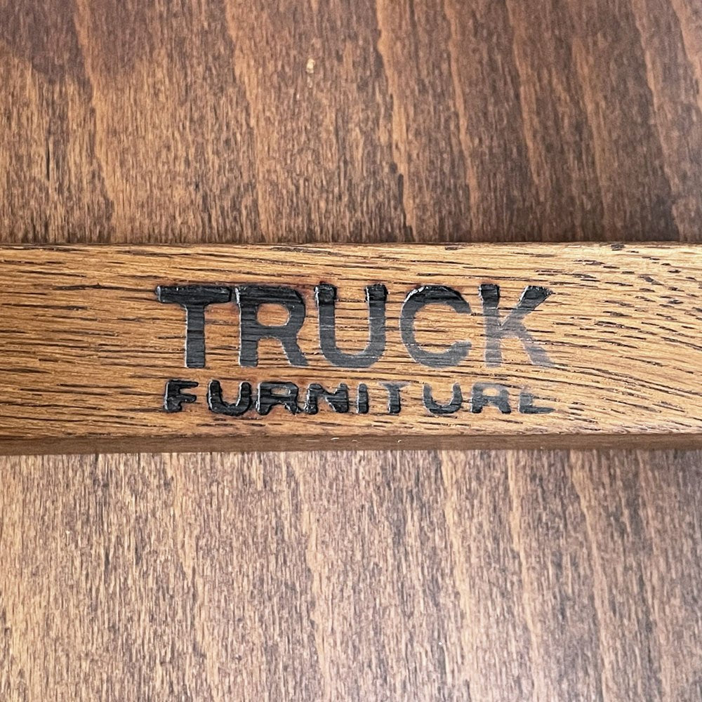 トラックファニチャー TRUCK FURNITURE トーチチェア TORCH CHAIR ダイニングチェア オーク材 ウッドシート ブラウン B ■