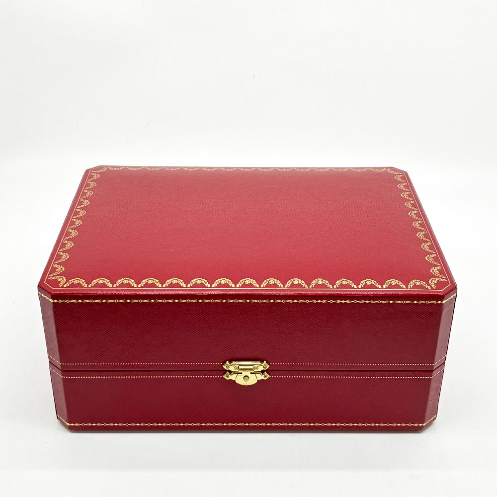 カルティエ Cartier 腕時計 ウォッチボックス ケース 純正ボックス 箱のみ ユーザーガイド付き フランス A ●