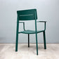 ザ・コンランショップ THE CONRAN SHOP ハイライン アウトドア アームチェア HIGHLINE OUTDOOR ARM CHAIR グリーン A ◎