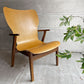 アルテック artek ドムス ラウンジチェア Domu Lounge Chair アームチェア バーチ材 ハニー×ウォールナット スコープ SCOPE別注 希少カラー イルマリ・タピオヴァーラ 北欧 フィンランド ♪