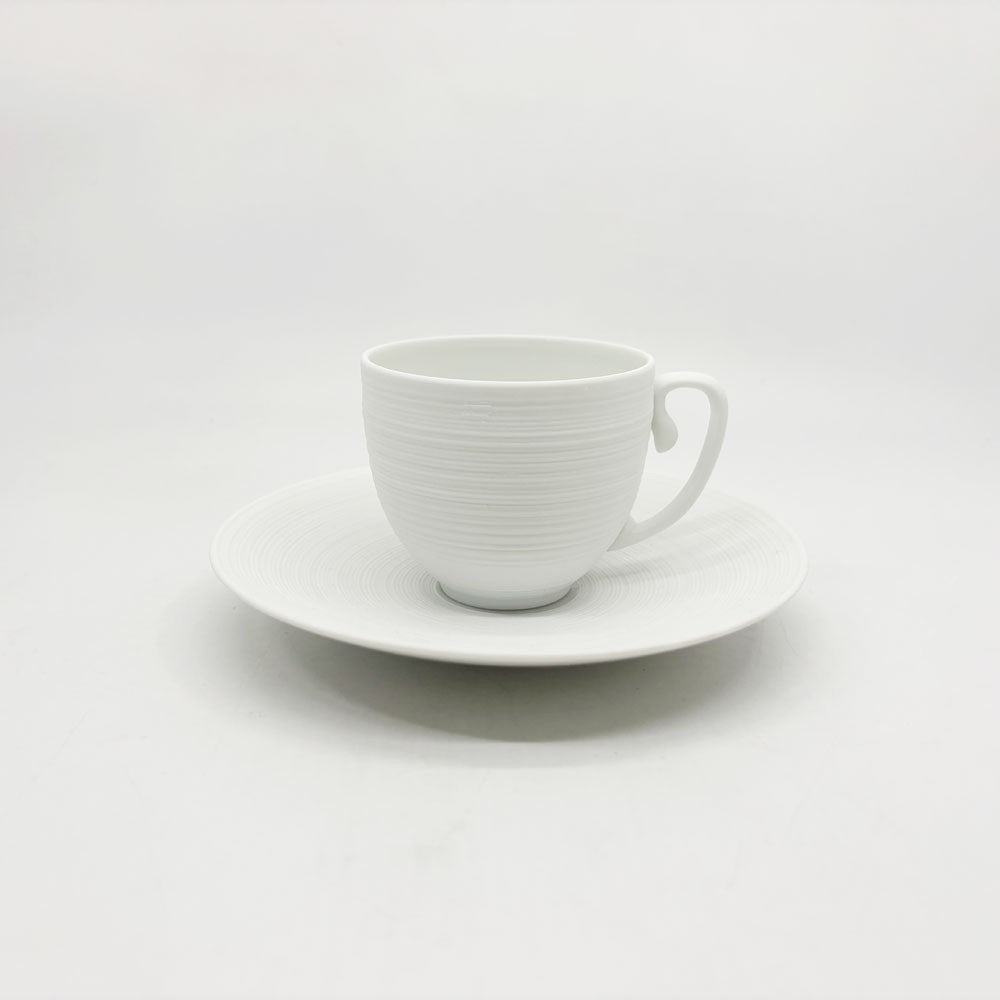 ジャン ルイ コケ JL Coquet エミスフェール Hemisphere コーヒーカップ＆ソーサー 磁器 洋食器 フランス B ●