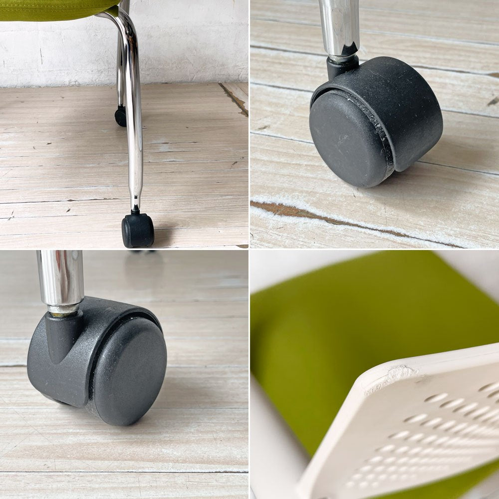 ヴィトラ vitra ビザロール Visaroll アームチェア ミーティングチェア デスクチェア スタッキング アントニオ・チッテリオ B ★