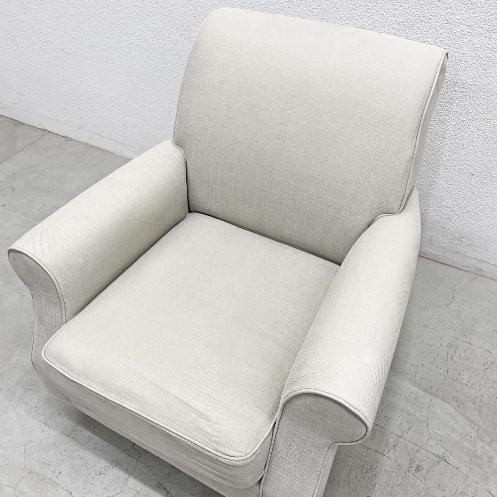 イデー IDEE ラインソファ LINE SOFA 1Pソファ 1人掛け ファブリック クラシカルスタイル 〓