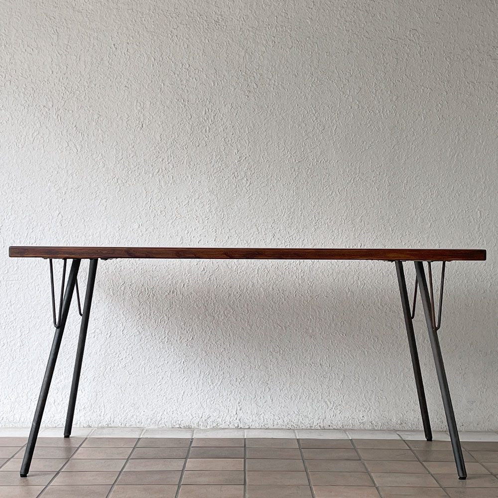 アクメファニチャー ACME Furniture グランビュー ダイニングテーブル GRANDVIEW DINING TABLE オーク無垢材 W150cm インダストリアルデザイン ◇