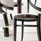 トーネット THONET No.14 ダイニングチェア ラウンドバック ベントウッドチェア 曲木 チェコ製 ビンテージ A ●