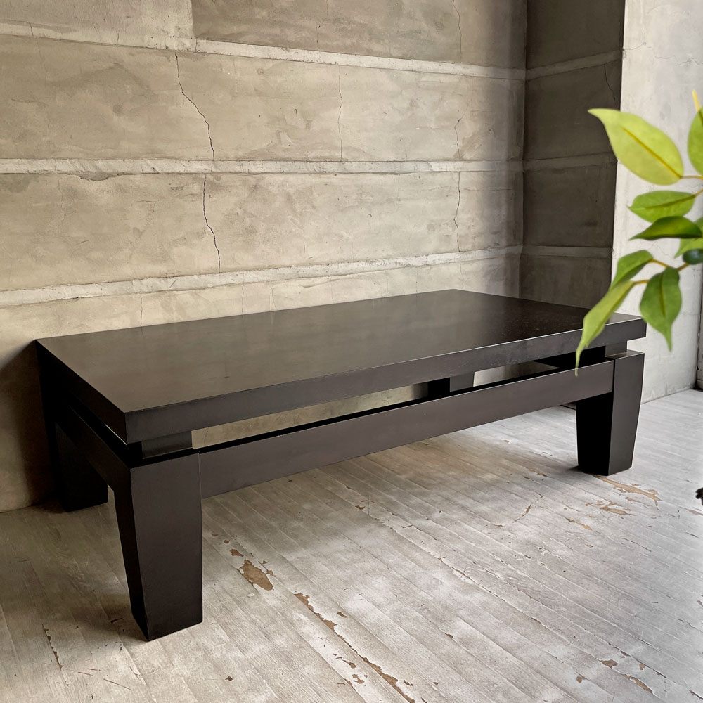 カッシーナイクスシー Cassina ixc. サルダン SARDANE ローテーブル センターテーブル アッシュ材 ブラウン フィリップユーレル Philippe Hurel 定価￥396,000- ♪