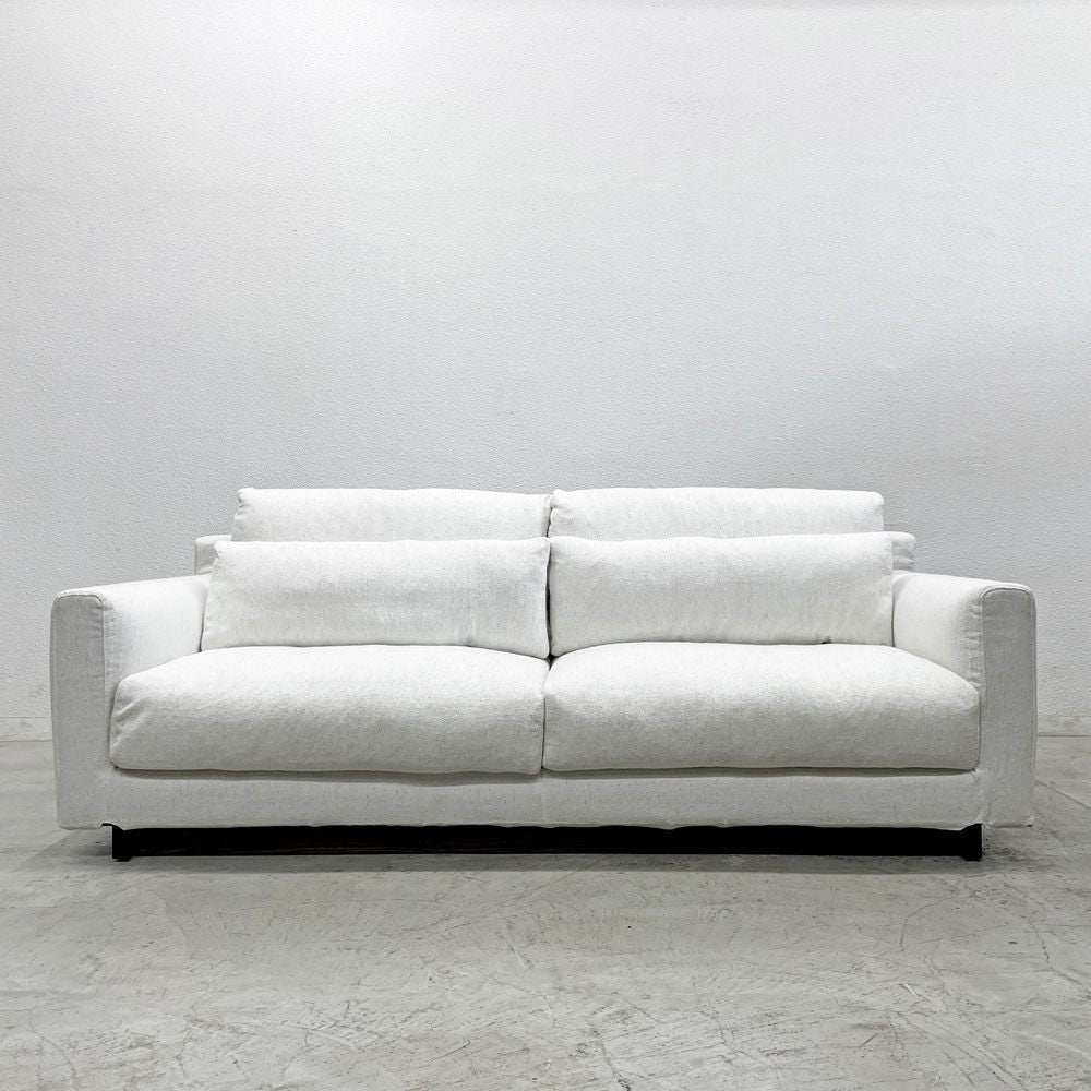 ノーウェアライクホーム NOWHERE LIKE HOME リフ RIFF 3Pソファ 3人掛け W206cm 関家具 展示未使用品 〓
