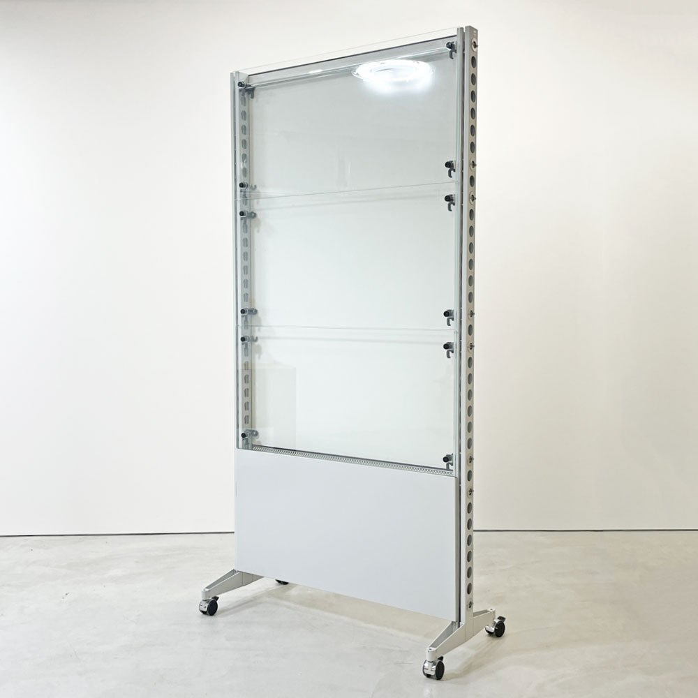 USMハラー USM Haller ディスプレイシステム Display System ホワイトボード パーテーション 間仕切り キャスター付き ●
