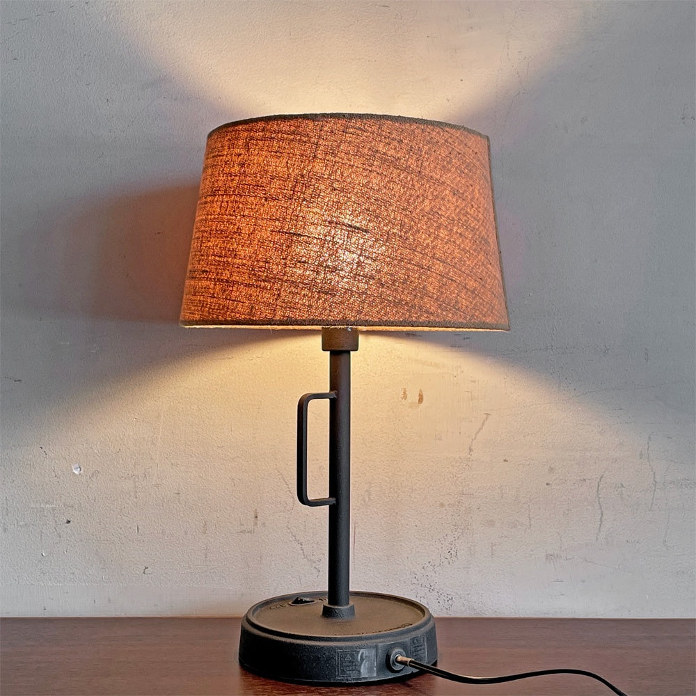 トラックファニチャー TRUCK FURNITURE テーブルランプ TABLE LAMP T-IN1 デスクライト コットンシェード 鋳鉄ベース ビンテージスタイル ■